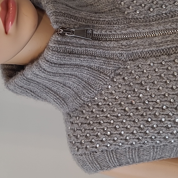 William Sharp 100% Cashmere Swarovski Crystal sweater vest - Picture 2 of 11